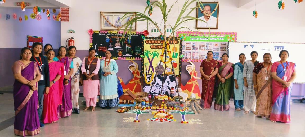 Sankranthi Celebrations at Gnana Jyothi School 